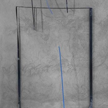 La domus di zeus, 2015, ferro e acciaio inox bruniti, spazzolati, plexi trattato/colorato,  250 x 145 x 59 cm ca. foto M.Zarbo